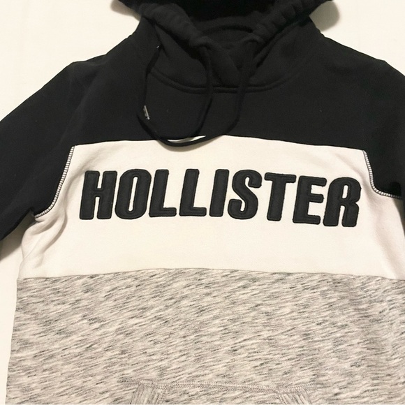 Hollister Womens Block Colour Hoodie Sweater Size XS - Picture 2 of 16